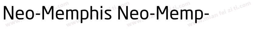 Neo-Memphis Neo-Memp字体转换